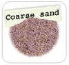 Coarse sand