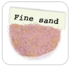 Fine sand